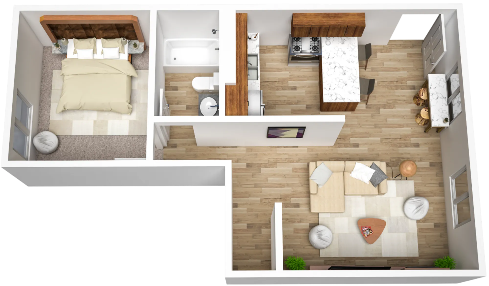 1 Bedroom